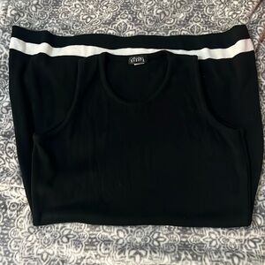 Europa Midi Black Dress